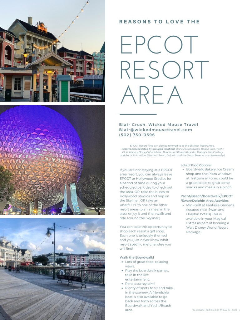 EPCOT Resort Area Overview part 2

